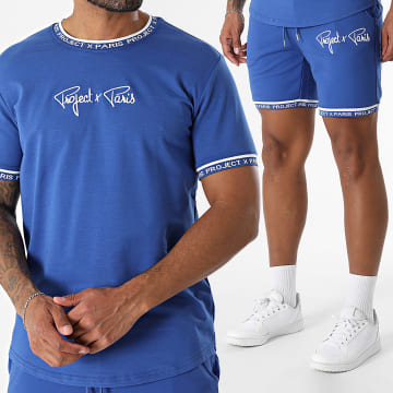 Project X Paris - Set T-Shirt Und Jogginghose 2310019 2340019 Königsblau